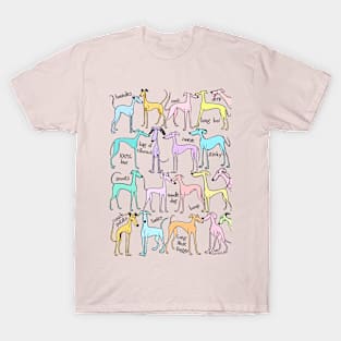 Glorious Funny Greyhounds T-Shirt